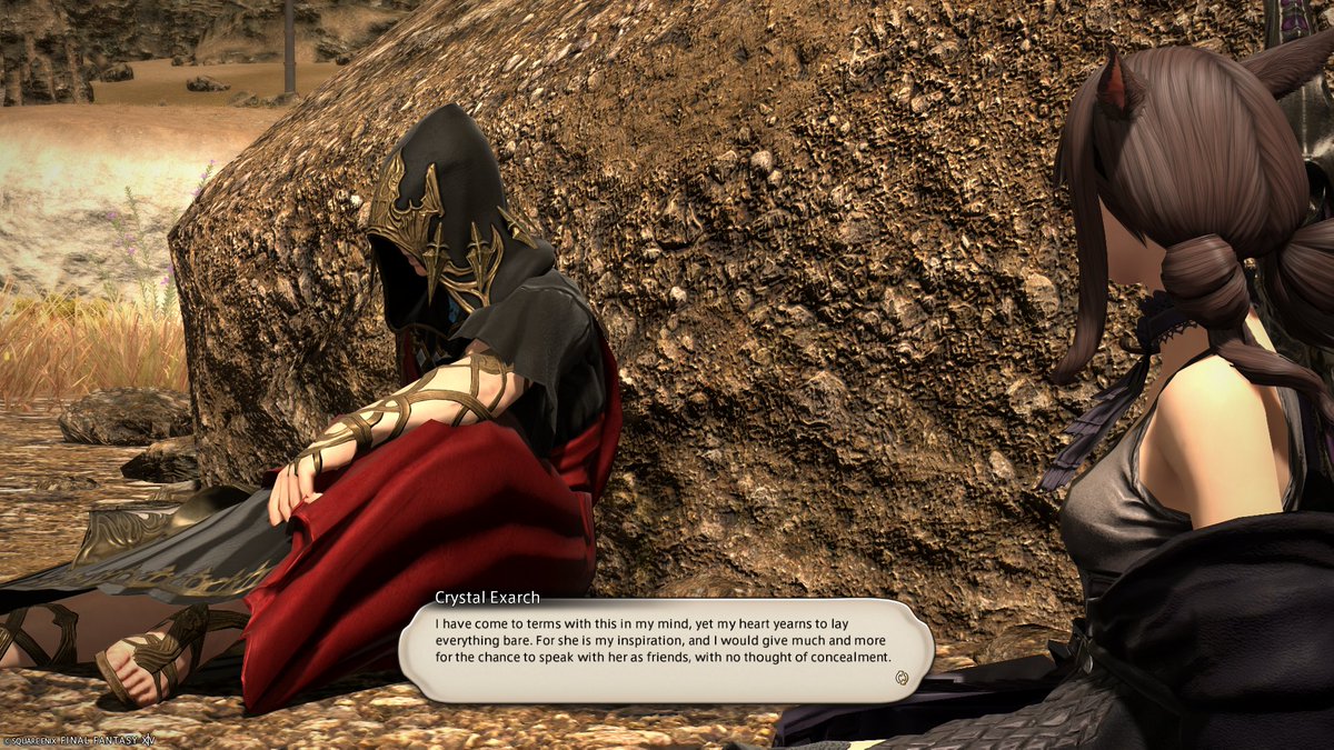 fairymateria's tweet photo. wait why is crystal exarch highkey romantic as hell omfg https://t.co/ATo2BJwHEF