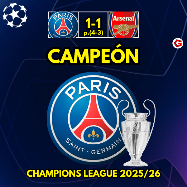 Goleador2402's tweet photo. 🇨🇵🏆🏆 ¡¡EL PSG ES EL BICAMPEÓN DE LA CHAMPIONS!!

#PSG #Champions #clubes #fútbol https://t.co/RWgJUicYyp