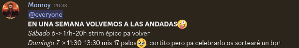 JarkesitoBS's tweet photo. La mejor noticia @TheMonroyy https://t.co/q8yFIXxyAH