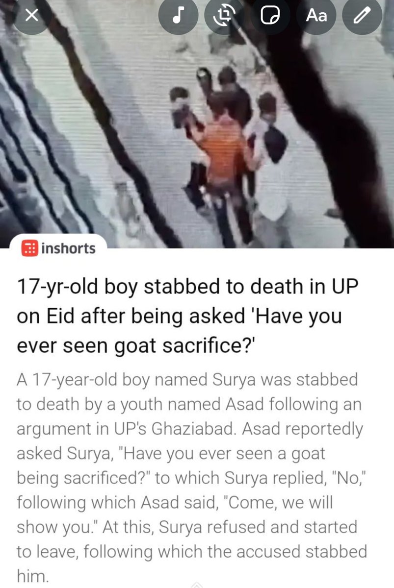 anu_radha__'s tweet photo. Such heinous savagery! Such barbaric, violent mindset!
Only the sadistic "Jahils" can gang up and murder (ritual sacrifice) a child to celebrate!
Why? Why is this becoming a new normal (I think we know)? Youth ganged up&amp; murdered in Delhi over holi celebration&amp;now this?
#eid2026 https://t.co/pJzjFkXFIJ