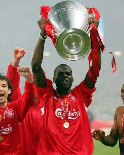 TheGStandard's tweet photo. Djimi Traore (1) Has won more Champions Leagues than Arsenal (0) 😂 https://t.co/8FvP2NvizL