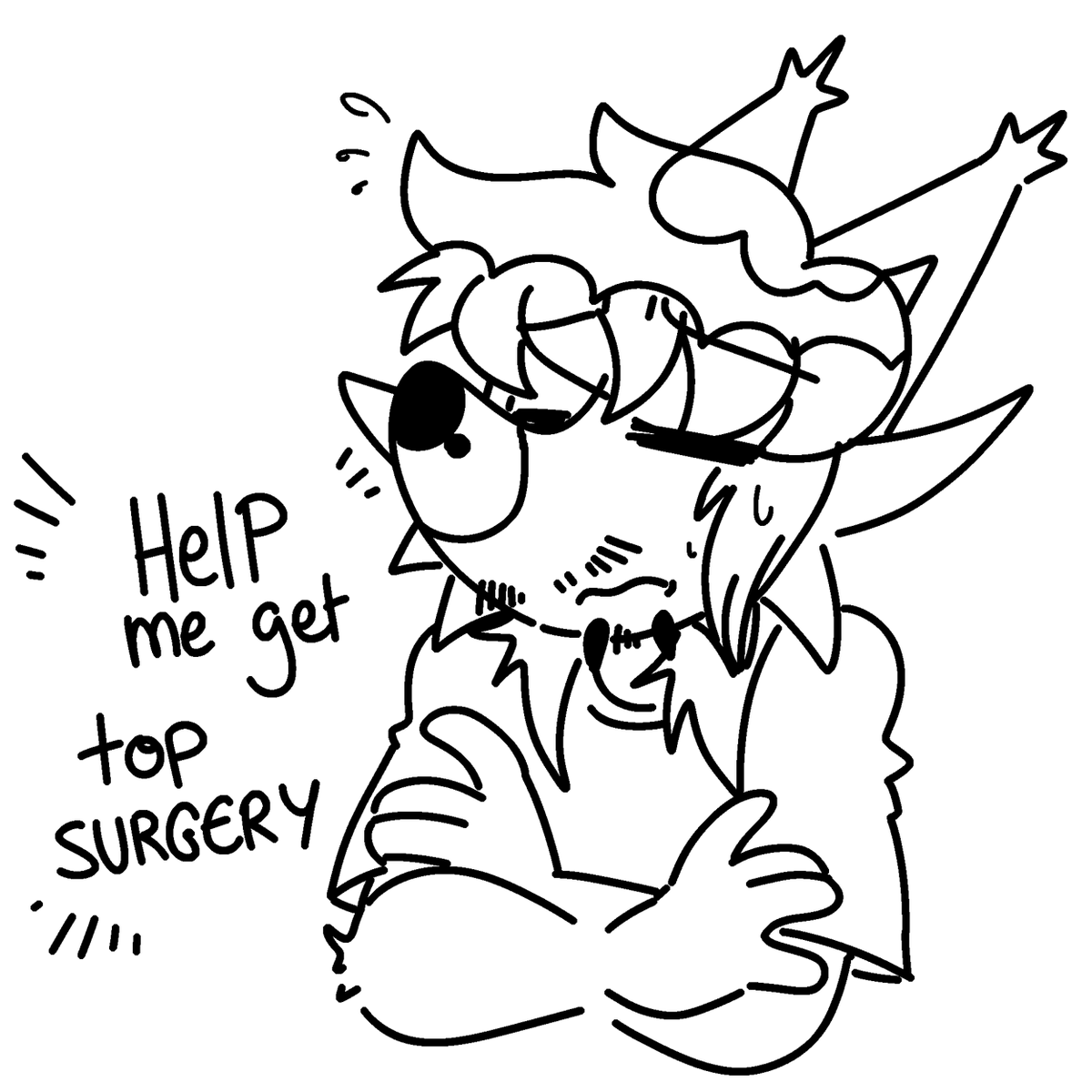 VirtuaalCore's tweet photo. ⚠️C0MMISSI0NS ARE OPEN!!!!⚠️

It's getting more and more uncomfortable and unbearable to live with dysphoria so any commissions taken will be helping me fund my top surgery.

I also have a ko-fi there for tips: https://t.co/bFnZ5gXTaV

Any help would be greatly accepted! ♥ https://t.co/HTdh4QcXPh