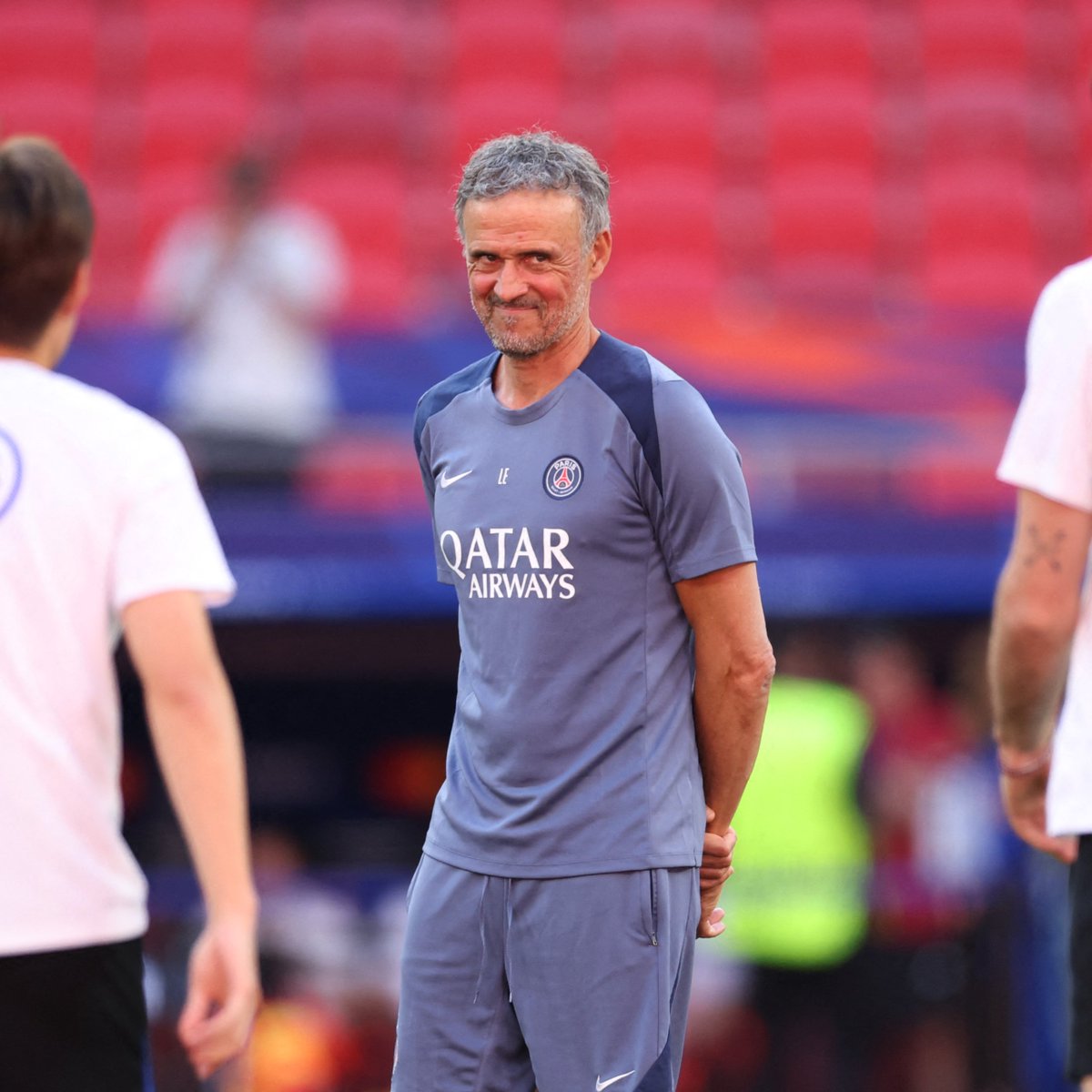 laligaandbeyond's tweet photo. In November 2006 Luis Enrique offered to coach Nastic de Tarragona for free but the board turned him down.

He's just gone and won consecutive Champions Leagues and the third Champions League of his coaching career.

If you think that's not mad enough he also planned to have Pep Guardiola as his assistant coach