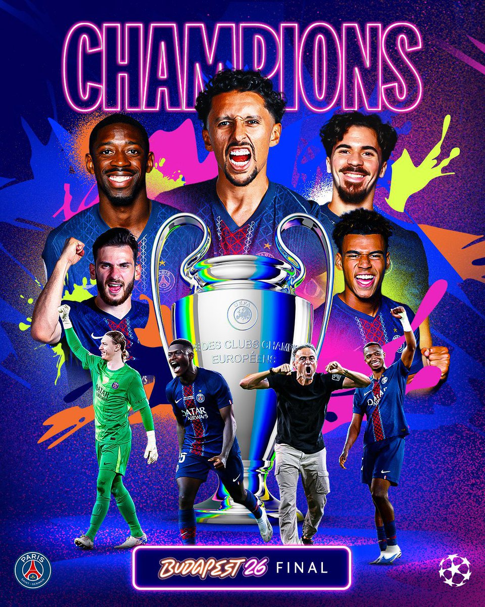 WhoGotTheCode's tweet photo. PSG WIN THE 2026 CHAMPIONS LEAGUE FINAL!!! https://t.co/yOF9VVD1sH