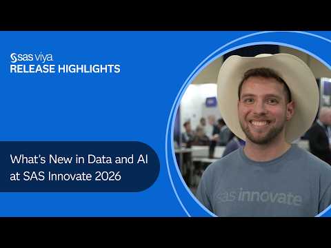 RishikeshOps's tweet photo. This show takes us to Grapevine, Texas for SAS Innovate 2026. Plus, hear from Jared Peterson introducing the term Data Intelligence, which turns data into trusted, explainable decisions at scale. 🎥 Watch now!  #SASAdvocacyProgram #SASAnalyticsExplorers https://t.co/ygu0j0dlOG https://t.co/Z9B579VAWa