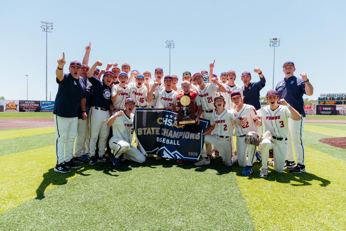 goforgefury's tweet photo. Forge Baseball goes Back to Back with a 12-5 win over Monte Vista. Complete team effort in the box, on the bump and in the field. Fury go 27-2 on season and celebrate all the victories and hard work. @CHSAA @MileHighPreps @coloradopreps @PrepBaseball_CO https://t.co/Hjragqc53G