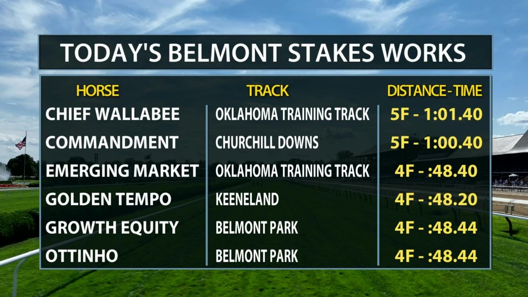 Belmont Stakes tweet media