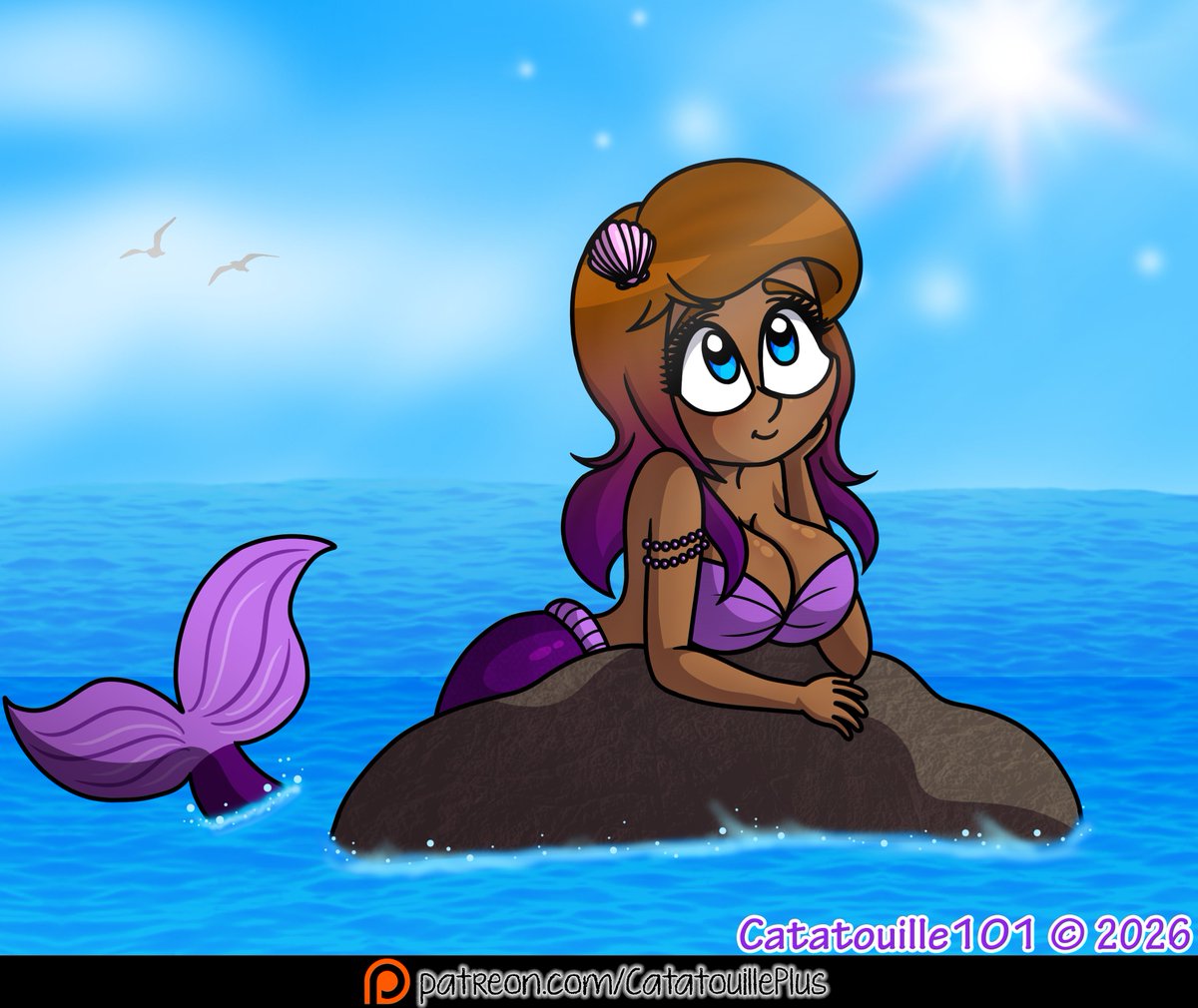CatatouilleNSFW's tweet photo. We're back to #QuickDraw with some cute #mermaids for #Mermay2026! Enjoy mermaid Dakota!
Nude alt on Patreon: https://t.co/IyNQU9PQJZ https://t.co/RtWUmBKxan