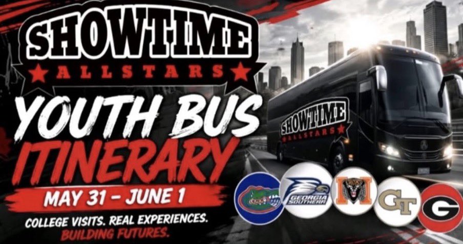 MikeScott009's tweet photo. I will be attending @TeamShowtime7v7 youth bus tour 5/31 &amp; 6/1 with @Showtime12u #football #college #tour #recruit #youthdevelopment https://t.co/ATrfNLbQGv