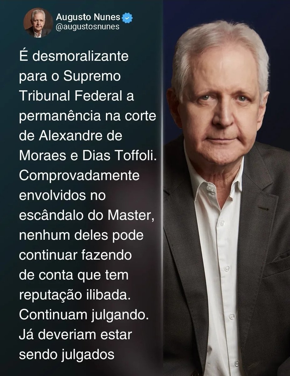 mercia11's tweet photo. @STF_oficial Essa corte é uma vergonha. 
Stf é a vergonha desse país https://t.co/tco02VPoTg