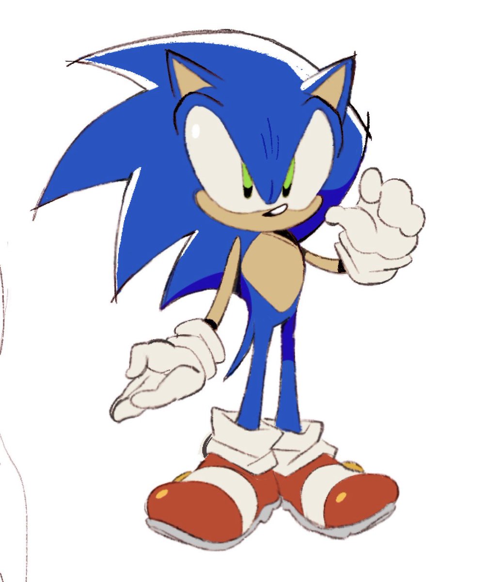 tuckeryart's tweet photo. quick sonic doodle https://t.co/Keo0UMcIUh
