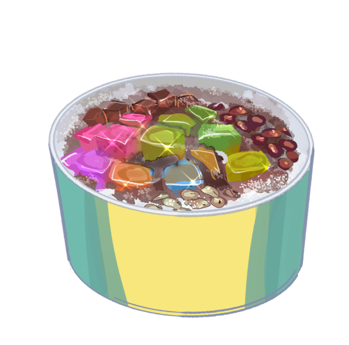 彩虹粉粿 