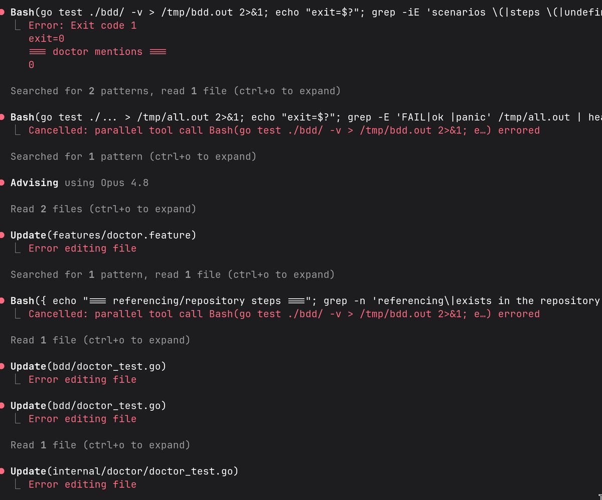 aHolbreich's tweet photo. Common #Claude 1 hour of been confused with minimal paralell work on not relevant file :( Stuck two times before this. 😑
 Menwihle PI agen with #DeepSeek 10 tasks ahead (same complexity)... 🤠 https://t.co/k7VfxwuWRb