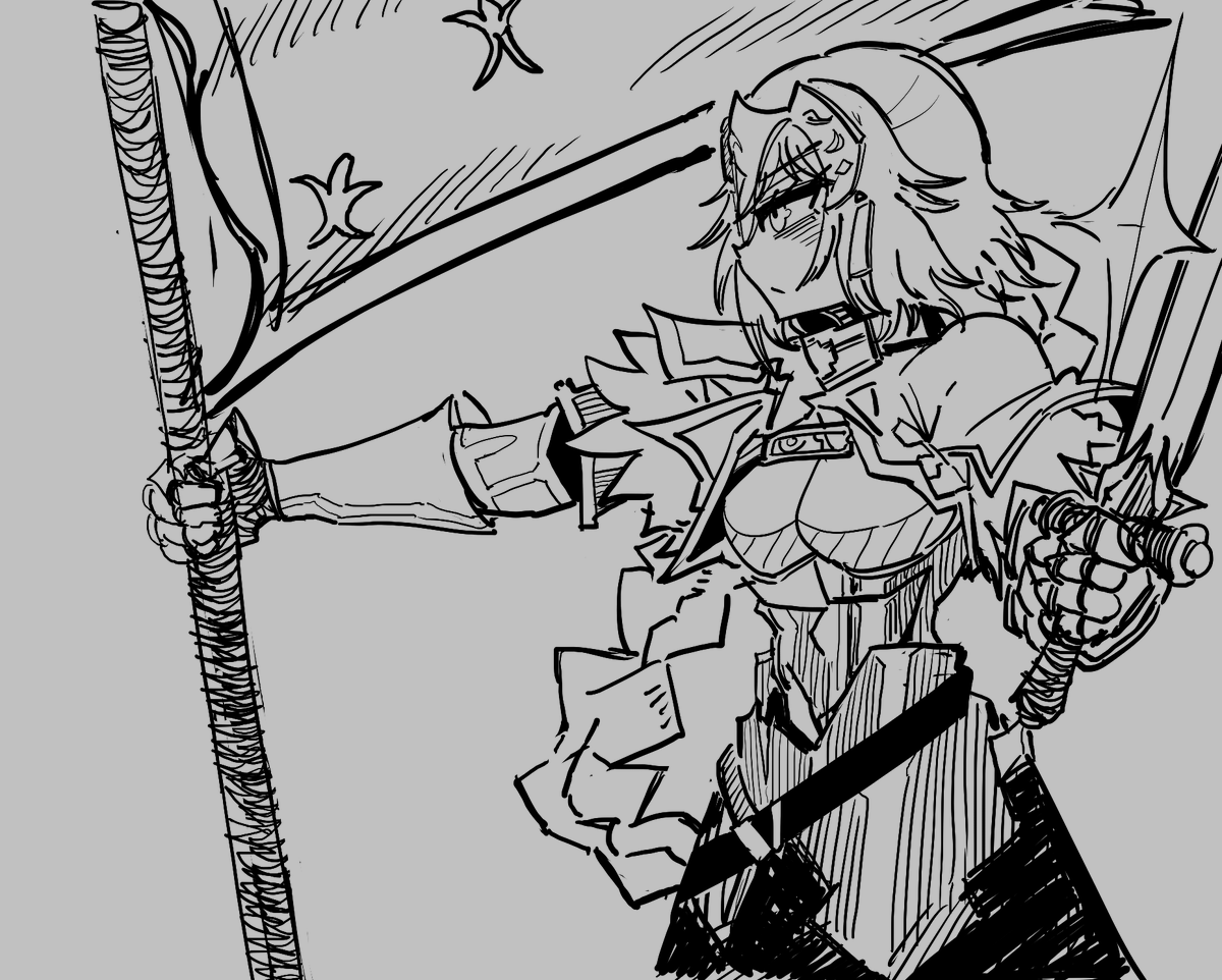 ane1190's tweet photo. 세이버 낙서 https://t.co/gC7TZnSMEq