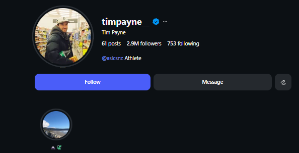 Tim Payne tweet media
