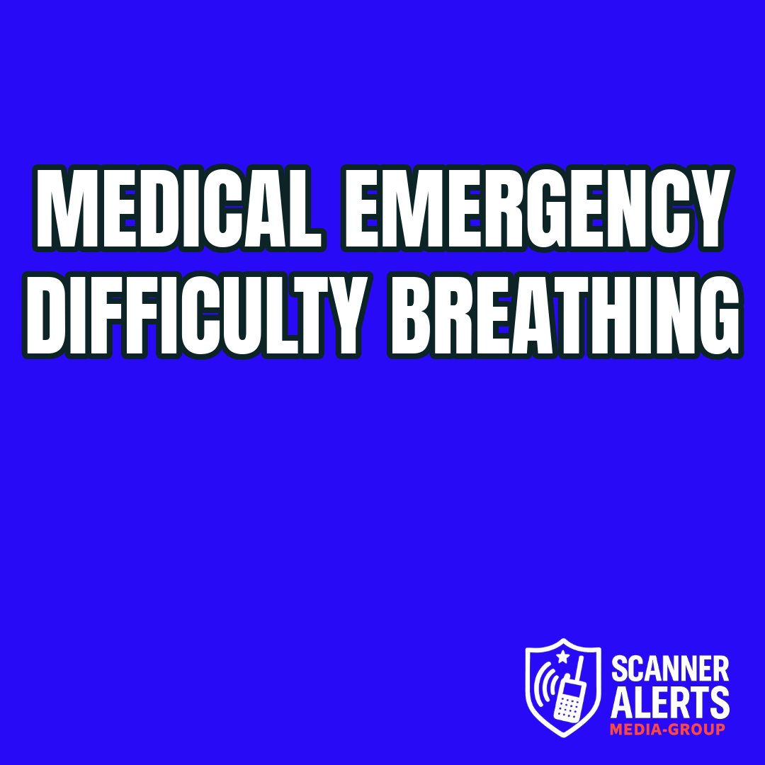 Rochnhscanner's tweet photo. Jefferson, NH *MEDICAL EMERGENCY DIFFICULTY BREATHING* WITHHELD Jefferson, NH, USA - 90 YOM with difficulty breathing - 5/30/2026 15:13:19
26-20417-EMS
#MedicalEmergency #DifficultBreathing #NH911 #JeffersonNH #CoosCounty
Get our App on Google Play and Apple App Store https://t.co/xSof8cKuoL
