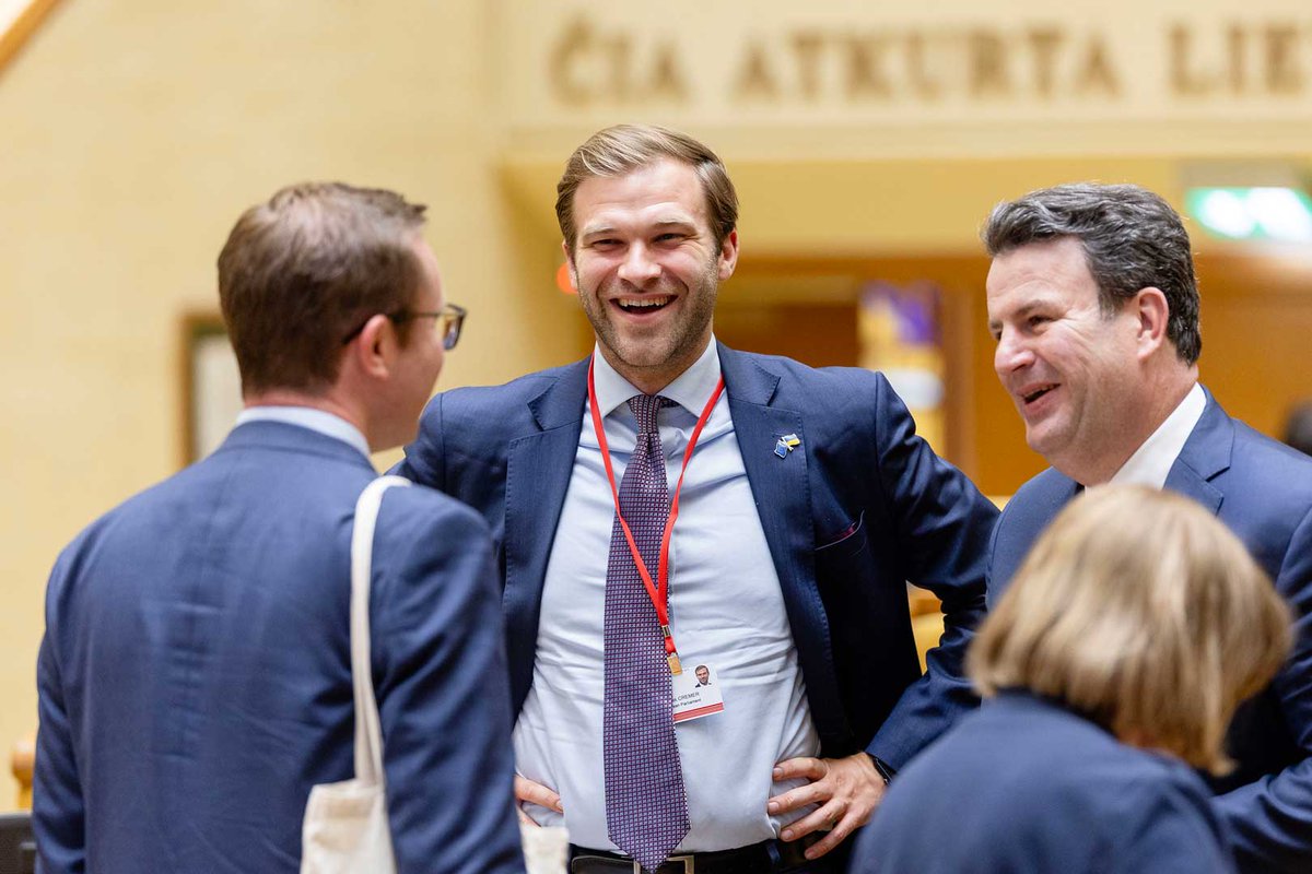 ep_diplomacy's tweet photo. An intense first day of discussions at the #NATOVilnius committee meetings.

Key topics included: 
🔹 Sustaining transatlantic security and deterrence 
🔹  Defence spending and burden-sharing among Allies
🔹  NATO's engagement with India
🔹  Security challenges in the High North
🔹 Financing defence and economic resilience
🔹 Critical raw materials and energy security
🔹 Defence innovation, research security, and emerging technologies
🔹  Unmanned systems and directed energy weapons
🔹  Unlocking investment for the future force.

A clear message emerged: security, innovation, and Allied unity remain at the heart of NATO's future - all united in support of Ukraine.

with @salv_de_meo @wbeke @MichalSzczerba Tobias Cremer @arekmularczyk @sarecmarjan @MStakis @kyllonen_merja

#parliamentarydiplomacy