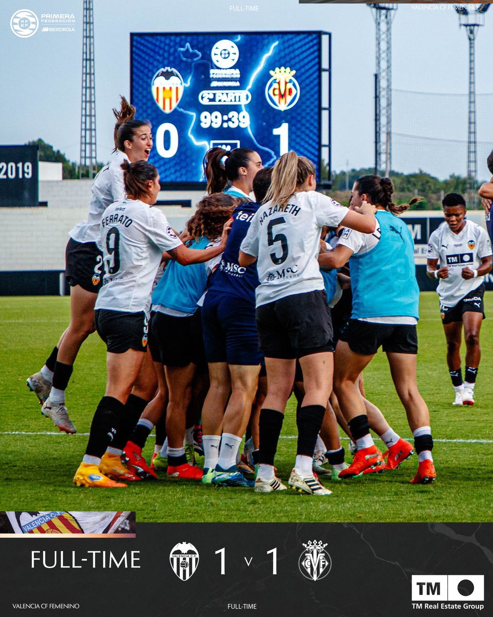 Valencia_INA's tweet photo. YUHUUU Promosi ke Liga F coy!! Cukup setahun doang di Primera dan langsung balik ke habitatnya. Semoga musim depan ga cuma jadi pelengkap Liga F ya ches... https://t.co/Nu1BG4VyCO