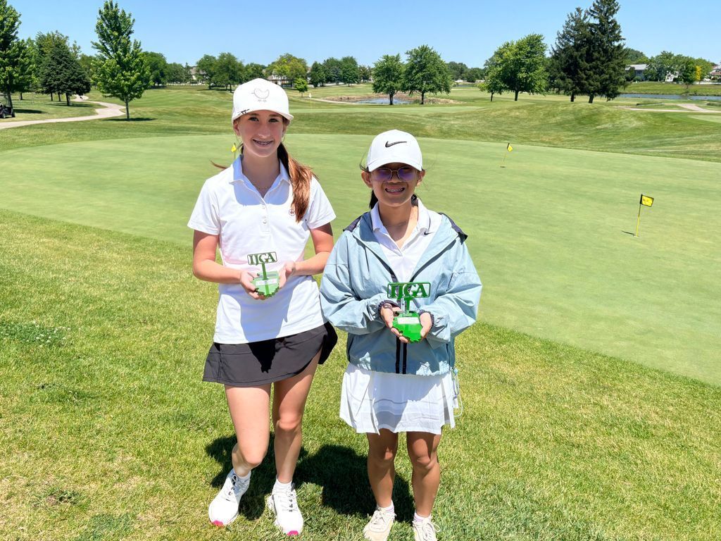 IJGA's tweet photo. The champions of the YDP 18 hole event at Fox Run are Michael Arnold (Boys 12-13), Elizabeth Tupal (Girls 12-13), Aaryash Bhadoria (Boys 10-11), Brielle Downer (Girls 10-11), &amp; George de Windt (Boys 8-9).
https://t.co/XzWzOYeLQq https://t.co/RUVPjchiSI