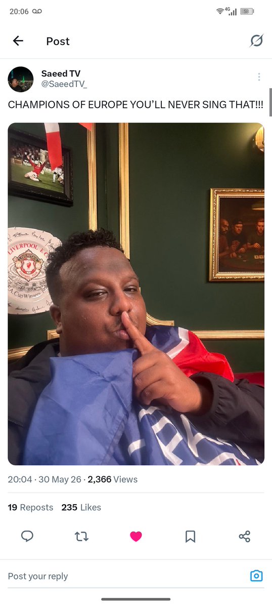 sjae41's tweet photo. @goonermk007 @ExpressionsOOZ 🤡😂 https://t.co/N3oN05IzUZ