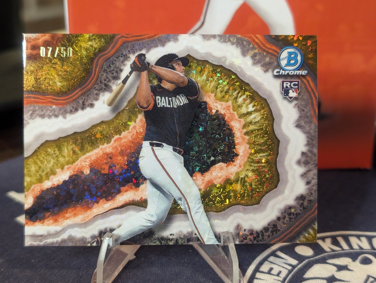 heelcrazy9981's tweet photo. Told ya today's #MailDay was gonna be a banger too! #Birdland #Orioles #BasalloAgenda #ROY https://t.co/XdpGDu9qWg