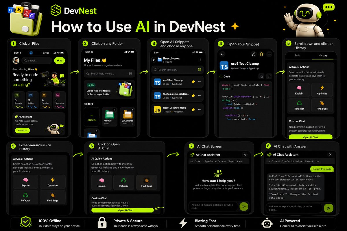🚀 DevNest AI Guide Learn how to use AI inside DevNest in just a few tap ...