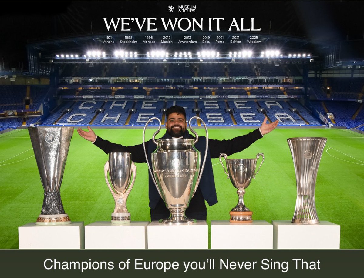 molanimo's tweet photo. Champions of Europe You’ll Never Sign That.
 @Arsenal @ChelseaFC 
#chelsea #arsenal #champi̇onsleaguefinal https://t.co/qPdgd22yfQ