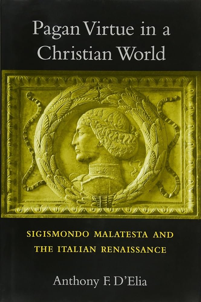 realKalos's tweet photo. Reading this.
"Pagan themes dominate Sigismondo’s culture and imagined life from the revival of the ancient paideia, the Greek athletic ideal, and Sigismondo’s Spartan upbringing to his sexual exploits and the astrological heights of his search for immortality..." https://t.co/PECVito2iS
