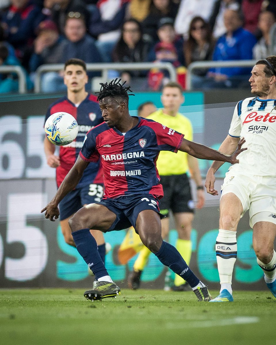 Sulemana77's tweet photo. Returned to a club that has played a role in my growth as a player.

I enjoyed the love from the fans and cherish every beautiful moment we shared together. 

Glad to have played a part in a successful end to the season.

Grateful for the opportunity once again @CagliariCalcio https://t.co/A4qtBUEplX