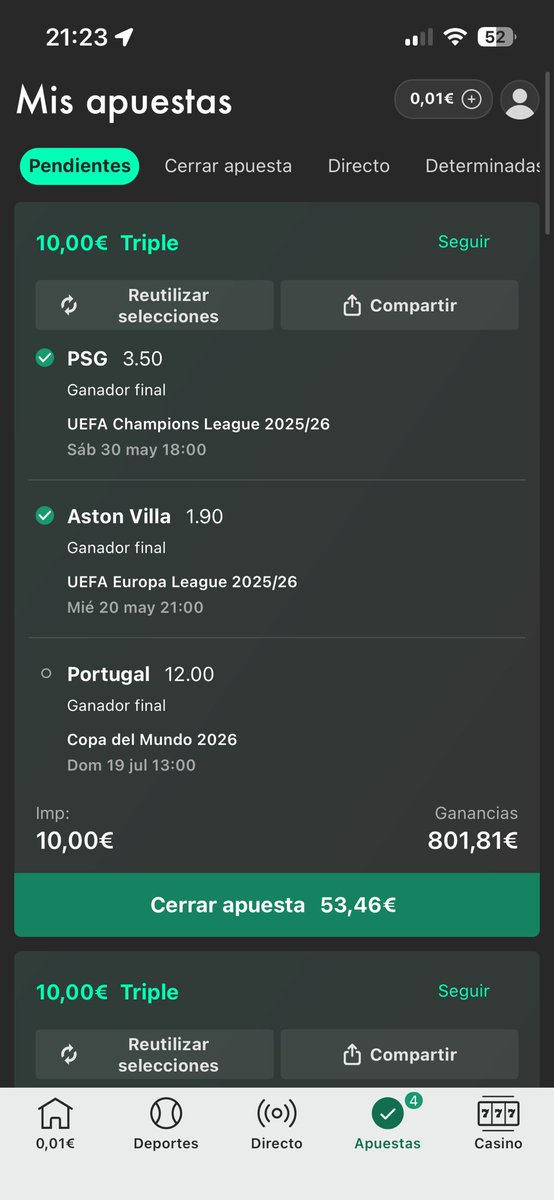WinWinTipsAj's tweet photo. Me sé de uno que va a ver el Mundial de putisima madre

Estrategia perfecta que nos va a permitir poder especular con los cierres de apuesta y poder sacarle una buena pasta a las cuatro https://t.co/PUC2203KE5