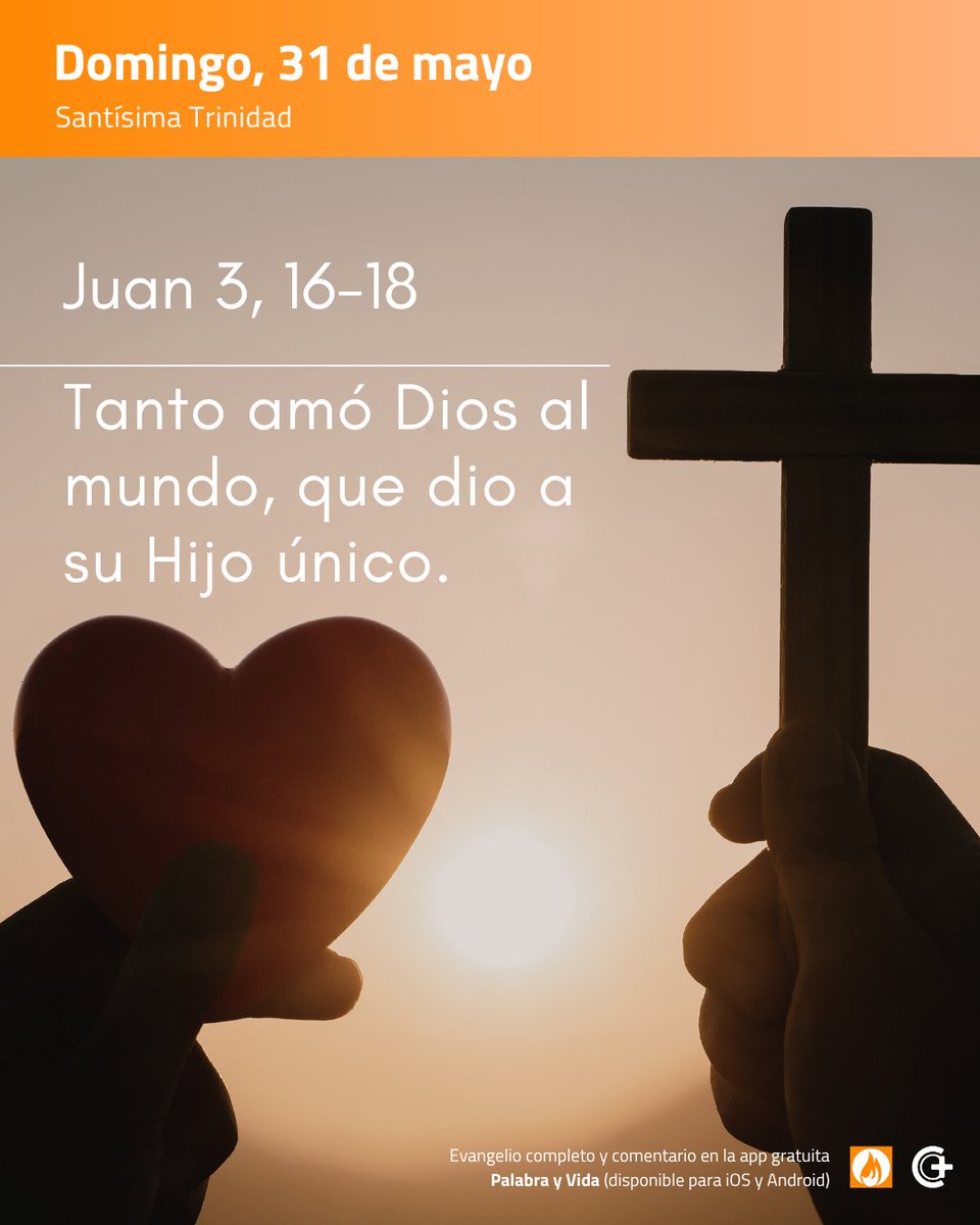 editorialPCL's tweet photo. ❤️✝️ Jesús nos ha regalado el mensaje de que Dios quiere que todos los seres humanos se salven y lleguen al conocimiento de la verdad. Entonces ¡ánimo! Nada nos puede separar del amor de Dios (Pedro M. Sarmiento).

#EvangelioDelDía #EvangelioDeHoy #PalabrayVida https://t.co/AxyovAjol8