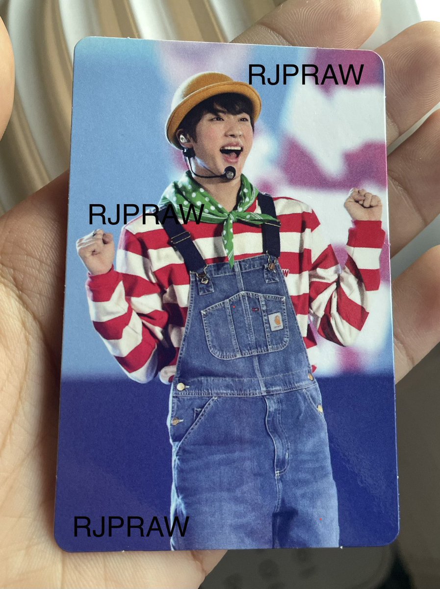 rjpraw's tweet photo. พร้อมส่ง✅ ลดเพิ่ม 🚨
🤍BTS 3rd Muster Photocards -Jin 
❤️ราคา 1,450ส่งฟรีไม่มีตำหนิค่ะ  #ตลาดนัดบังทัน #การ์ดจิน  #ปล่อยของสะสมบังทัน https://t.co/L6r18LfKPZ