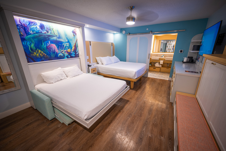 DisTouristBlog's tweet photo. Art of Animation is getting its first-ever hard goods refurb. The new rooms will look like a mix of these. More details: https://t.co/mjU5HBcT3d https://t.co/s3yusEhdlW