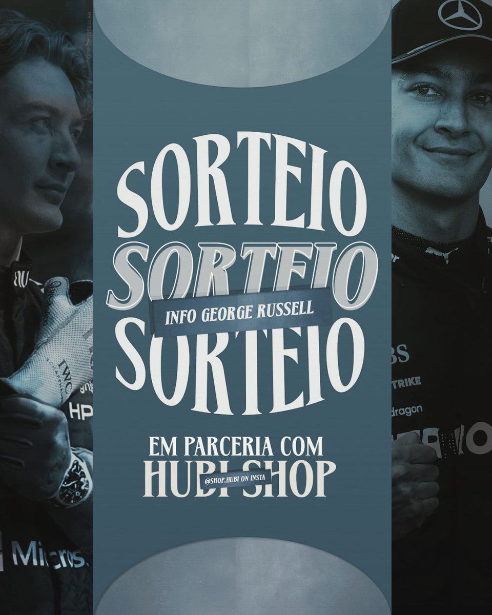 inforussellbr's tweet photo. 🚨 SORTEIO 🚨

É exatamente isso que você leu! A página Info George Russell tem o prazer de anunciar que, em parceria com o shop.hubi, irá sortear DOIS (❗) kits de fã médio do George Russell.

Nos kits virão: três mini pôsteres, duas cartelas de adesivo do George Russell, dois marca páginas, 10 photocards frente, 8 stickers individuais do piloto, 7 polaroids, 3 photoímas, 2 pulseiras de miçangas e 1 chaveiro para celular. 

Se interessou? Então tenha atenção! Para concorrer aos kits, você precisa cumprir os seguintes requisitos:

📫 Ter endereço de entrega aqui no Brasil.
❗ SEGUIR @inforussellbr
❤️ Curtir este post.
🔃 Retwittar este post.
👥 Marcar dois amigos nos comentários (robôs serão desconsiderados).

O resultado será anunciado no dia 27 de junho. Boa sorte!