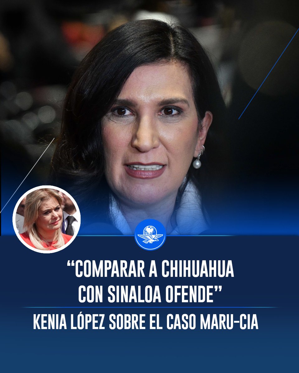 El_Universal_Mx's tweet photo. 🔴 Vence el plazo para ratificar el juicio político contra Maru Campos.

Kenia López Rabadán asegura que el proceso quedó sin efectos y afirma que “comparar Chihuahua con Sinaloa ofende”.

https://t.co/aV3OBVhvFB https://t.co/PtKoNcNQUF