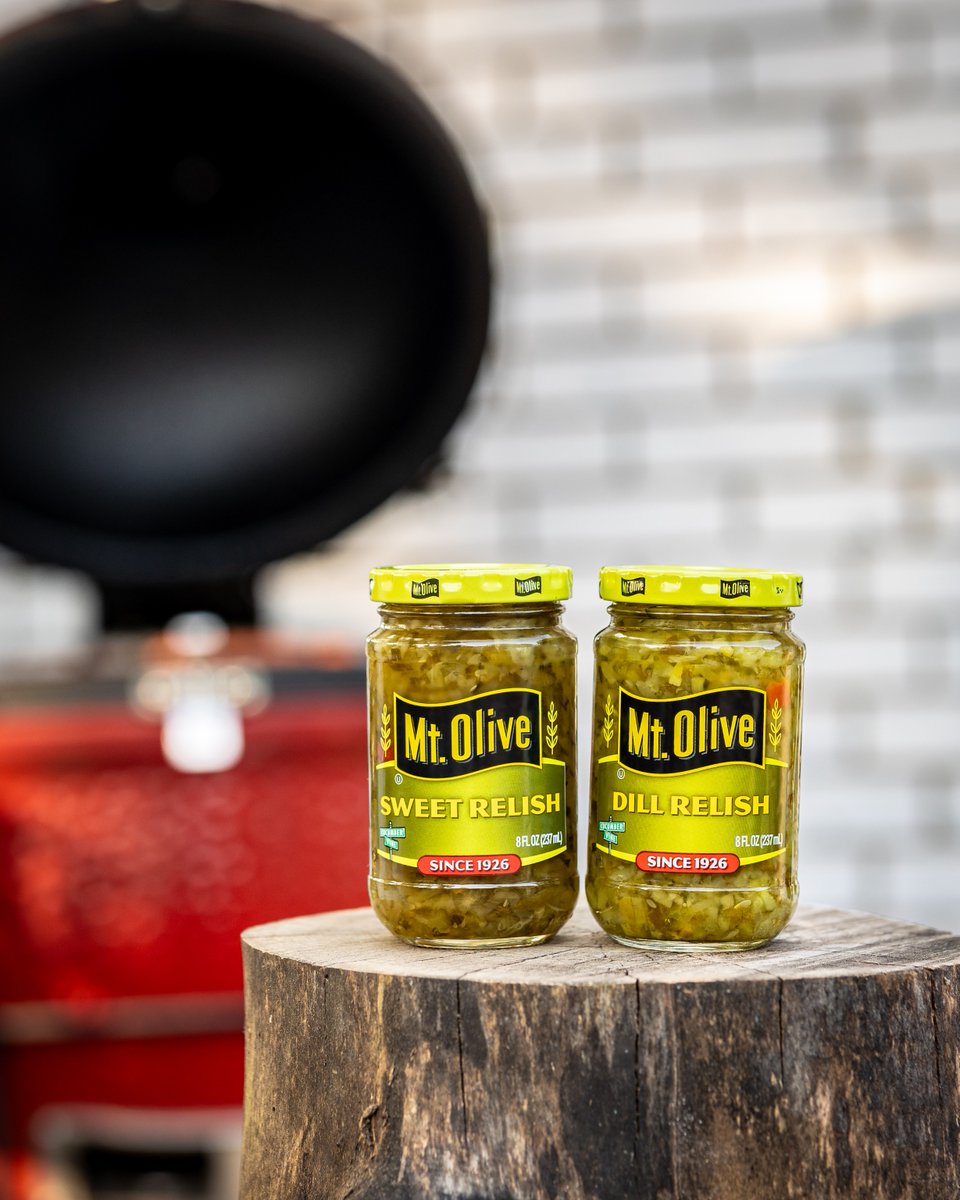 MtOlivePickles's tweet photo. 🌭 RELISH SHOWDOWN! We want to know: which relish would you choose? Tell us in the comments below!

#DillRelish #SweetRelish #HotDogs #Burgers #Cookout https://t.co/KoClGOQCjV