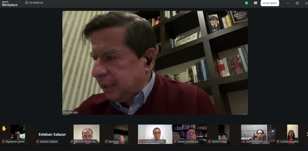 CristoBustos's tweet photo. #AEstaHora nos encontramos reunidos con la militancia de @SomosEnMarcha, nuestros congresistas actuales y electos en 2026, concejales, ediles y simpatizantes de todas las regiones del país. Seguimos consolidando la principal fuerza verdaderamente liberal de Colombia. 🚩🇨🇴✊ https://t.co/383DNtf6pq