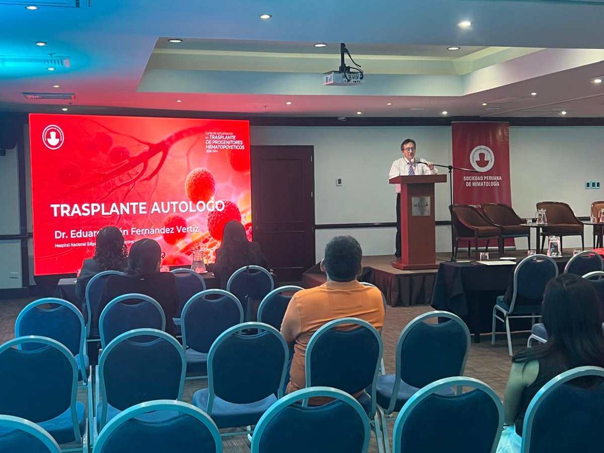 SPH_Peru's tweet photo. Muchas gracias por acompañarnos en la segunda y última fecha del Curso de Actualización en Trasplante de Progenitores Hematopoyéticos. Esperamos que hayan fortalecido sus conocimientos en hematología con las ponencias de nuestros destacados doctores https://t.co/F7rfuQX2Q0