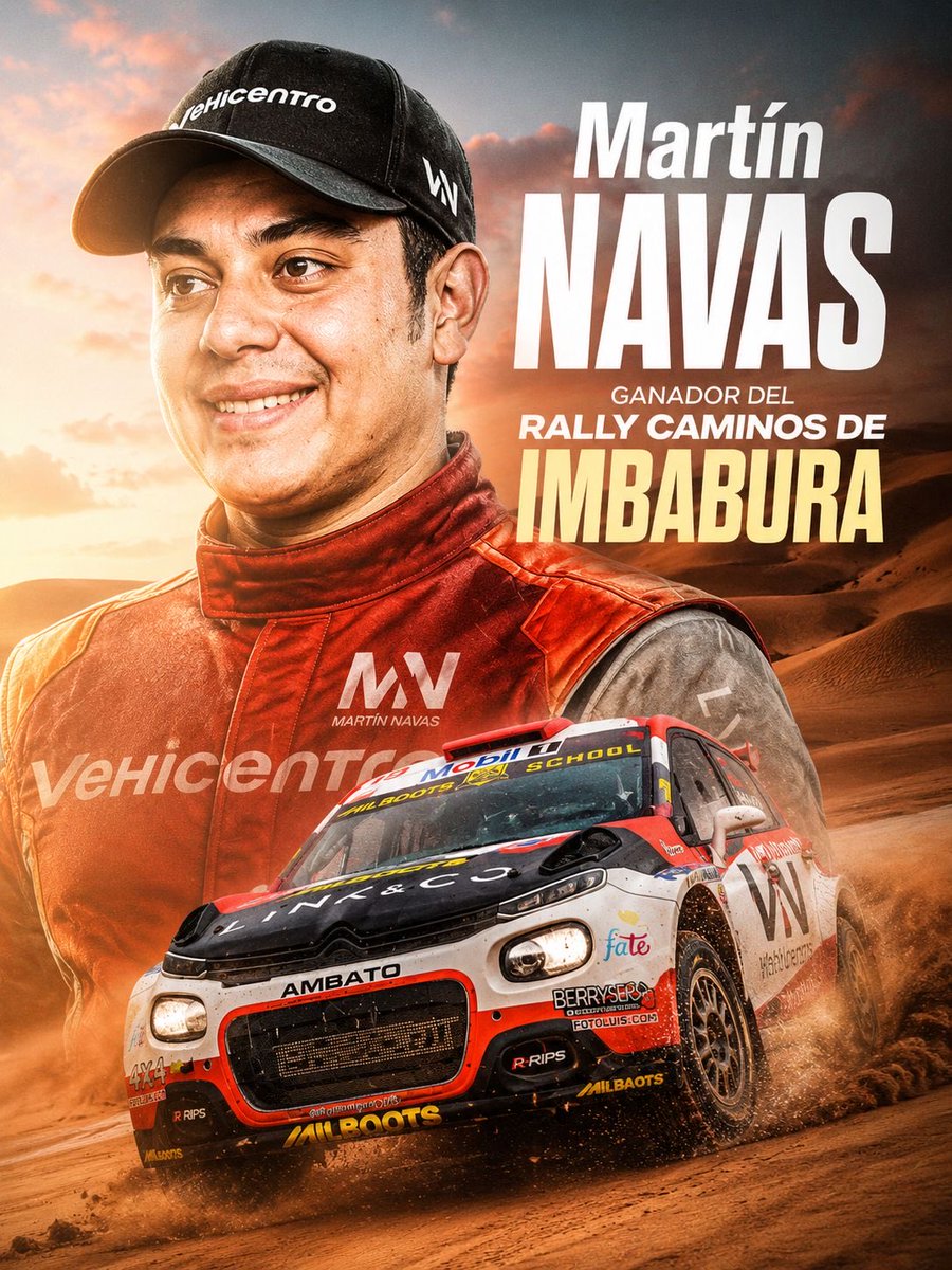 vehicentro's tweet photo. ¡Felicidades Martin Navas! 🥇
Ganador del rally caminos de Imbabura
#lynkco #Rally #vehicentro #conectados https://t.co/kFwpBcWnbd