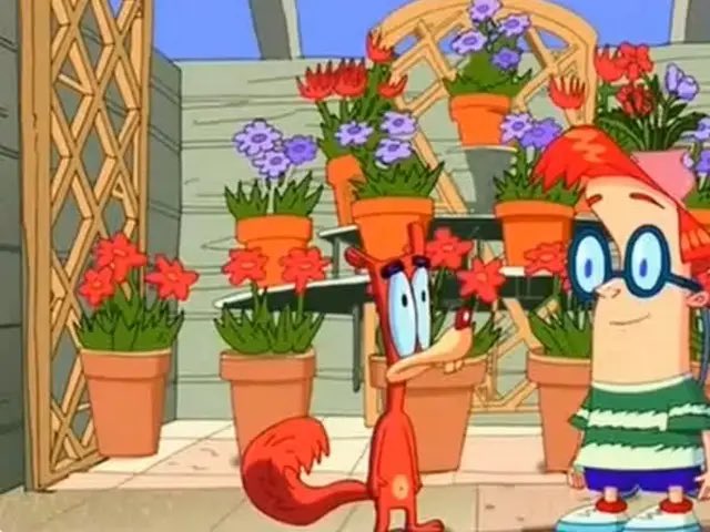 davidmarchie's tweet photo. Rodney and Andy knows a lot about flowers. 💐 #NationalWaterAFlowerDay #SquirrelBoy https://t.co/BQhnKYtZxi