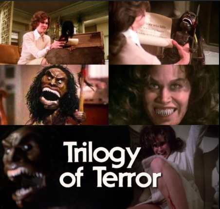 TaneeJD's tweet photo. @Super70sSports I do not remember the other 2 stories in this trilogy but the Zuni warrior doll segment scarred me for life. Karen Black was suberb in this! https://t.co/wEbfF5pSgH