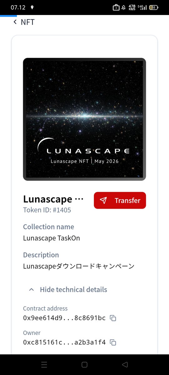 sella_senafia's tweet photo. just minted my free Lunascape NFT!
#lunascapenft #JOC https://t.co/yGJyIlzqAY