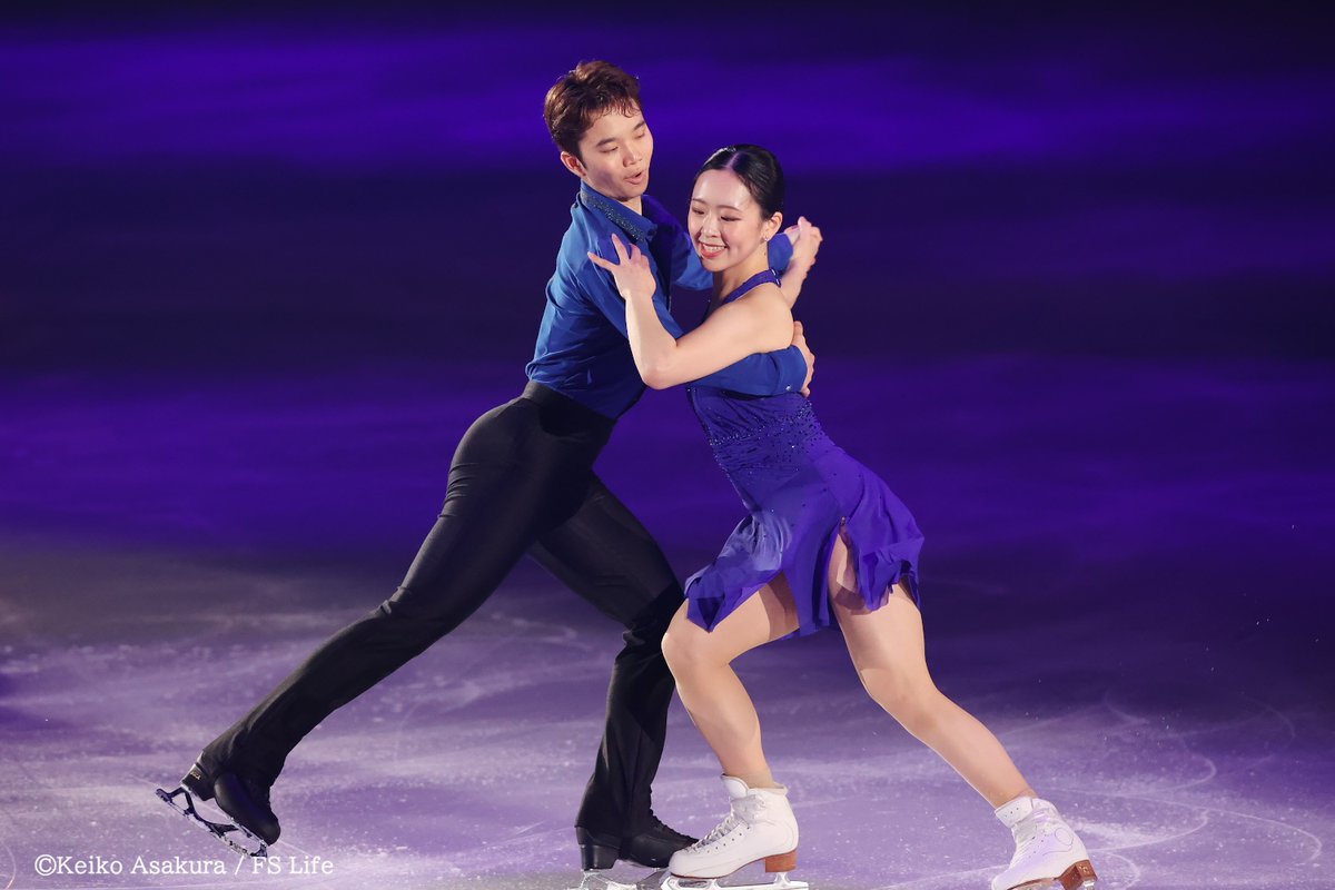 fskating_Life's tweet photo. 「Fantasy on Ice 2026 in MAKUHARI」5/30初回公演より。
#青木祐奈 &amp; #友野一希 「ラ・ラ・ランド メドレー」
#櫛田育良 &amp; #島田高志郎 「Freya」
#チャ・ジュンファン 「Mr/Mme」
#田中刑事 「象」with 安田章大
#FaOI2026 https://t.co/LHp6VxzV82