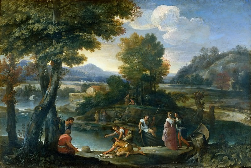 annie151092's tweet photo. Giovanni Francesco Grimaldi – Landscape with Fisherman #paintings #artem https://t.co/nIYm212VlW