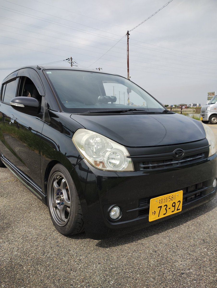 shimo_jzx110's tweet photo. 突然ですが、FRミラ(L285改)売ります‼️

少し前から乗り換えたい欲が出てきまして、、、車両状態や各部画像は↓へ続きます
希望金額は50万円になります🙇
(即ドリ50万なら破格ですよね、きっと⋯😁)
兵庫からの出品で現車確認は必須でお願いします。
#車売ります
#即ドリ https://t.co/xvu1S8xmk5