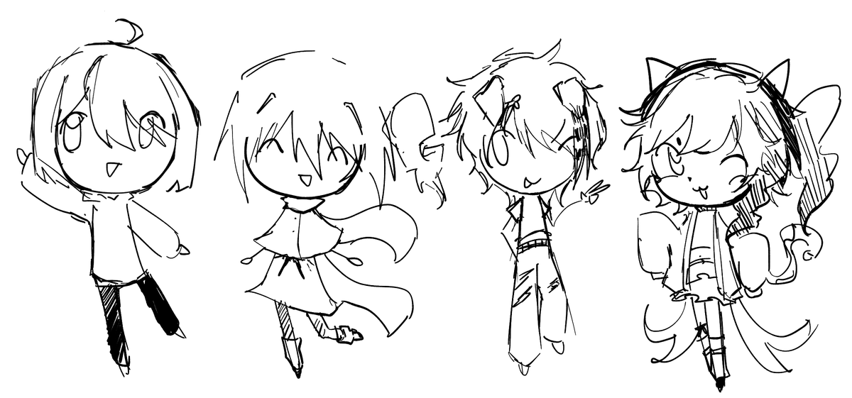 Misatokoo's tweet photo. I drew some of my twins 🥹🥹 https://t.co/ynH9TpCJBb