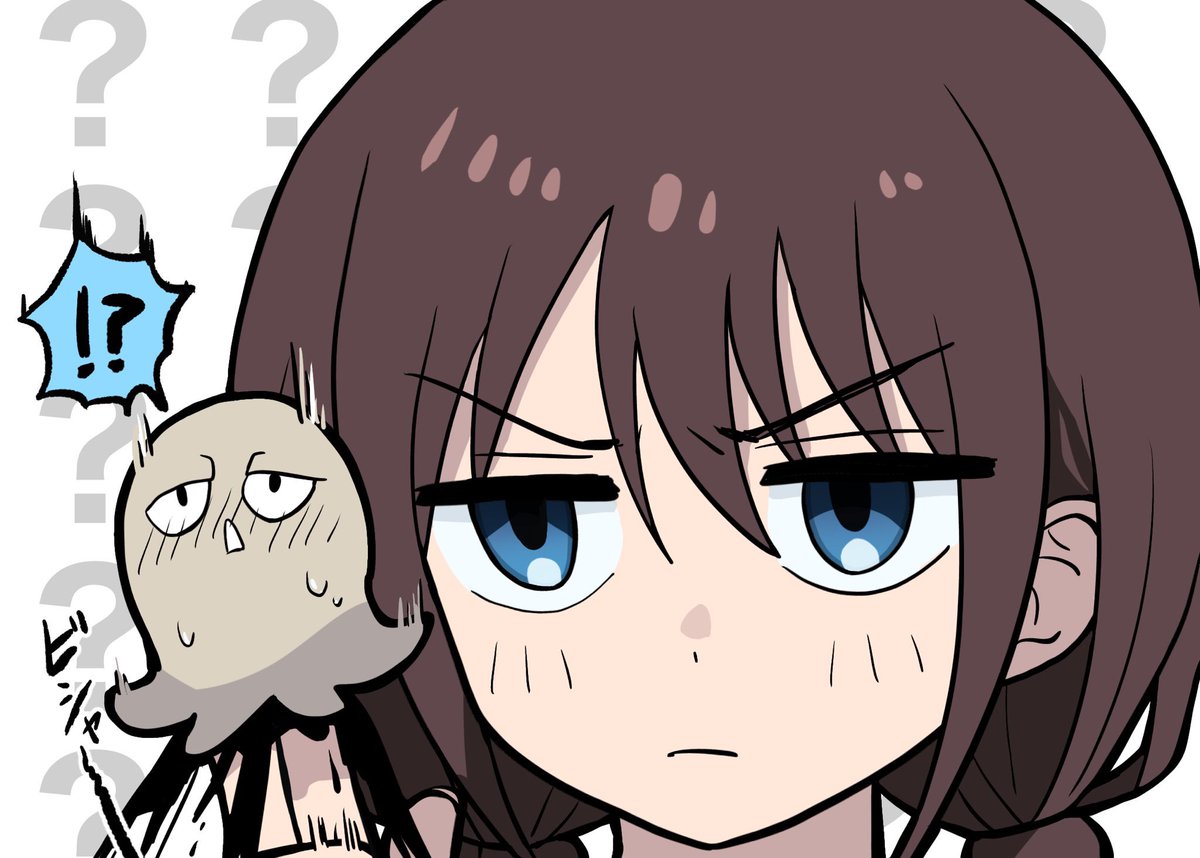 lemoontya's tweet photo. になももとになもも？と泣き顔仁菜×2
#今月描いた絵を晒そう https://t.co/by0wuYZQny