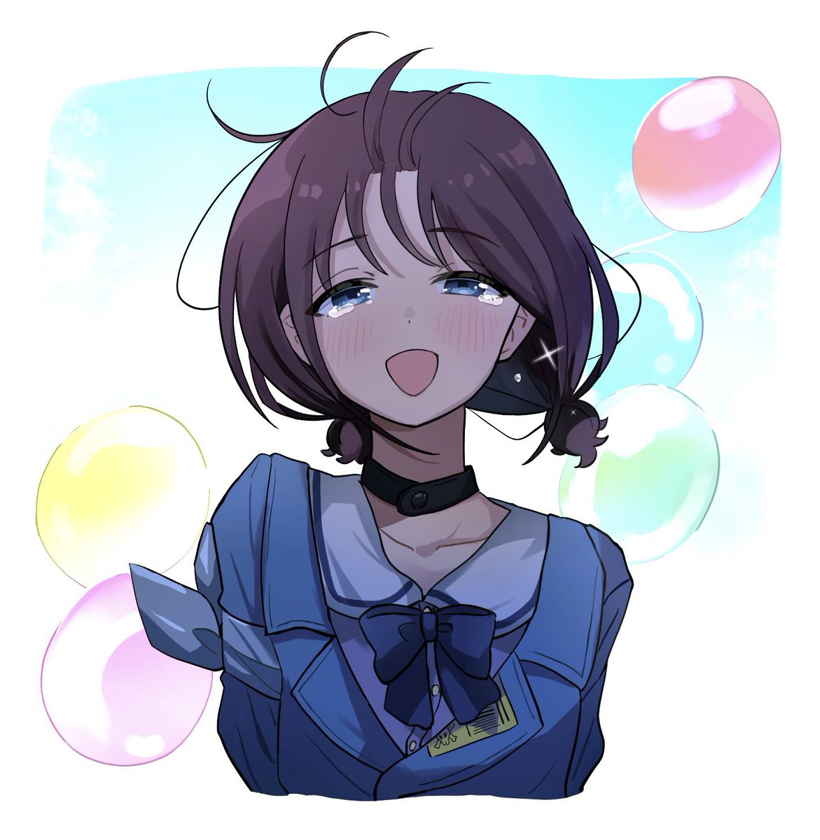 lemoontya's tweet photo. になももとになもも？と泣き顔仁菜×2
#今月描いた絵を晒そう https://t.co/by0wuYZQny