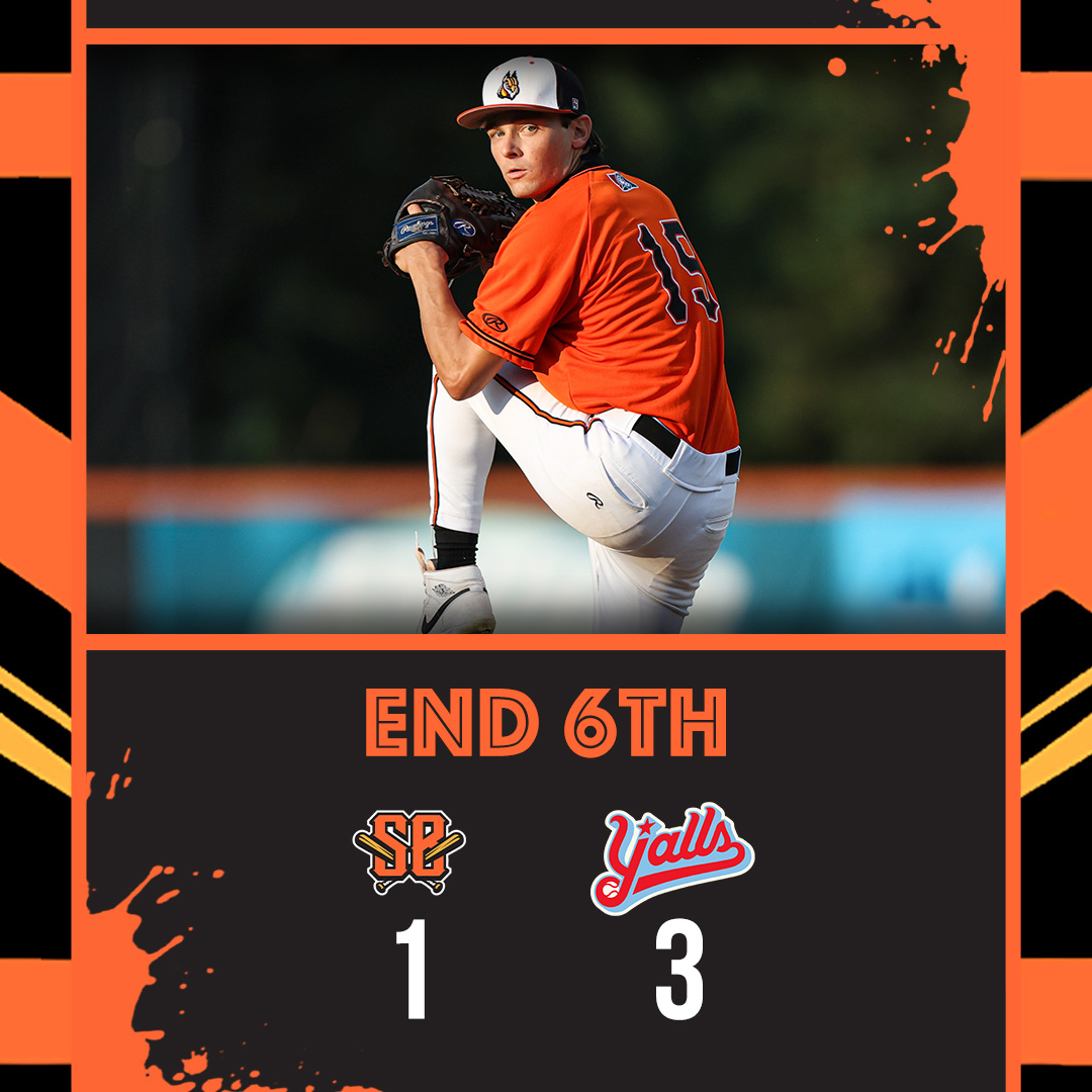 boomersbaseball's tweet photo. Six in the books, a tight one tonight in Kentucky...

Catch the finish with @TCPopcorn https://t.co/9McXGtpIP2