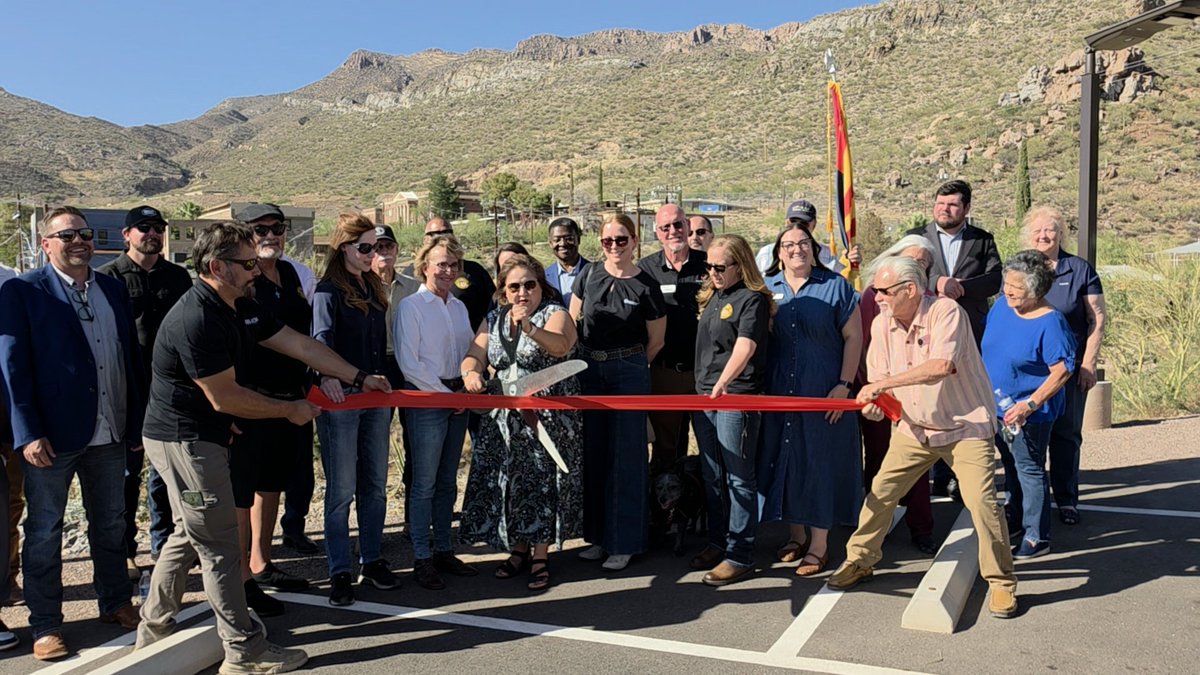 RepAndyBiggsAZ's tweet photo. My team was pleased to attend a landmark water agreement signing ceremony with Resolution Copper and the town of Superior. This deal secures a more than $20 million water deal to protect the community’s water future. Congratulations! https://t.co/rTfY0NkDAu